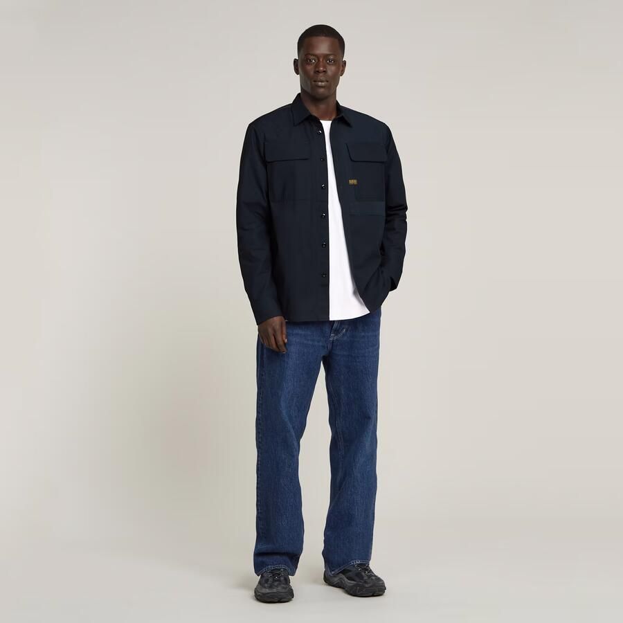 G-Star RAW CPO Utility Regular Shirt Donkerblauw Heren - Foto 2