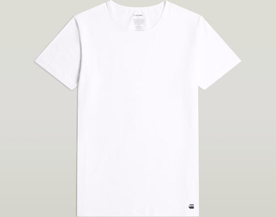 G-Star RAW T-shirt COVE T-SHIRTS 3 PACK CREW Regular fit in ronde halsvorm (set 3-delig) - Foto 8