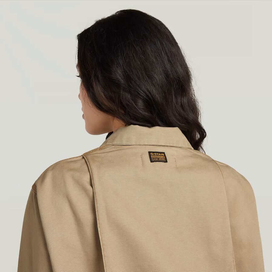 G-Star RAW Cropped Barn Jack Beige Dames - Foto 3