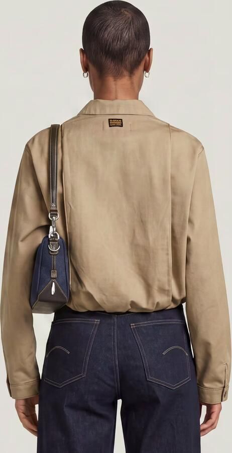 G-Star RAW Cropped Barn Jack Beige Dames - Foto 6