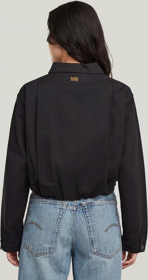 G-Star RAW Cropped Barn Jack Zwart Dames - Foto 5