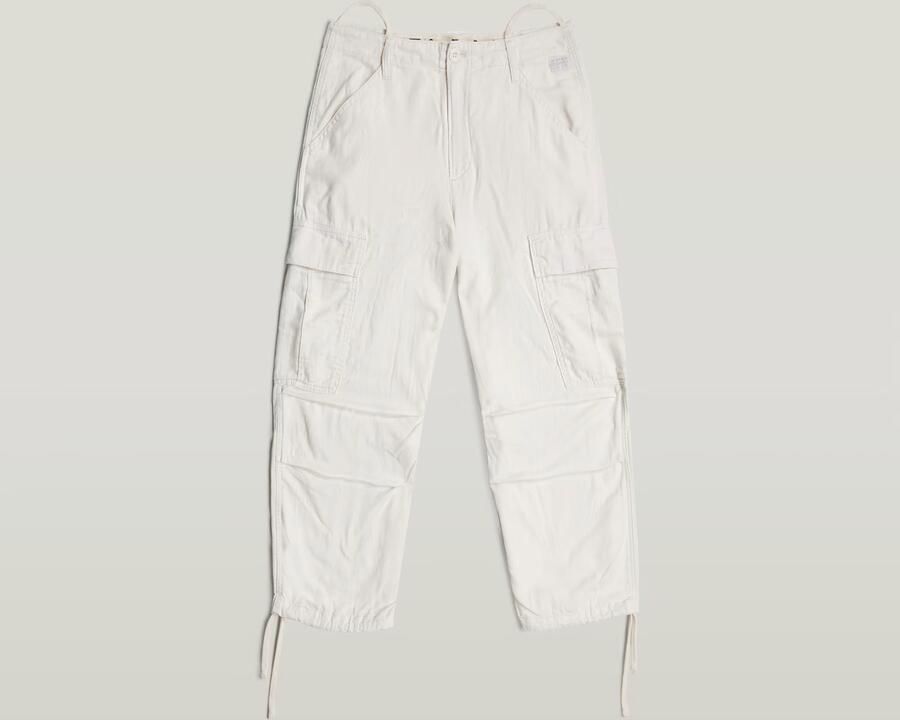 G-Star RAW Cropped Cargo Broek Wit Dames - Foto 6