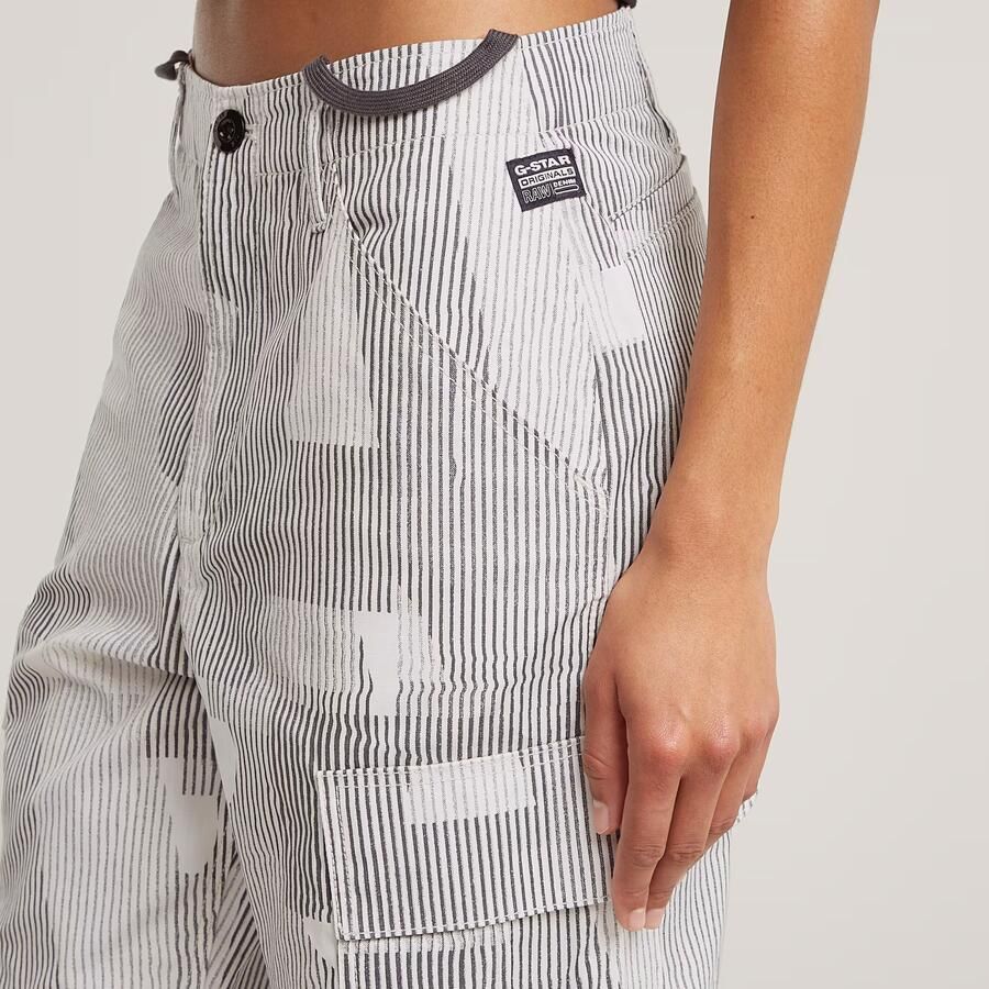G-Star RAW Cropped Cargobroek Meerkleurig Dames - Foto 3