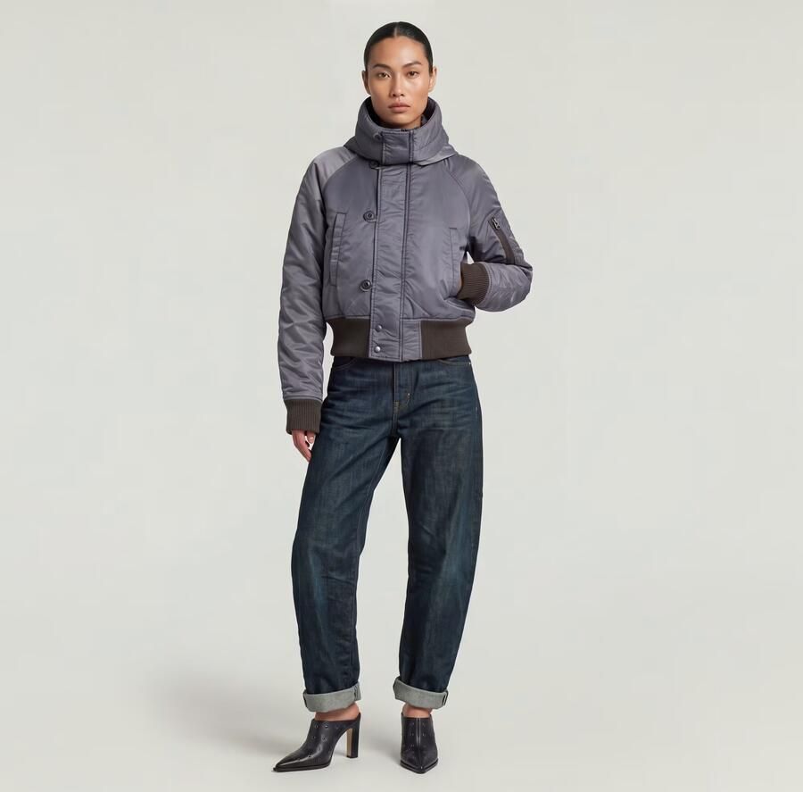 G-Star RAW Cropped NB2 Jack Grijs Dames - Foto 2