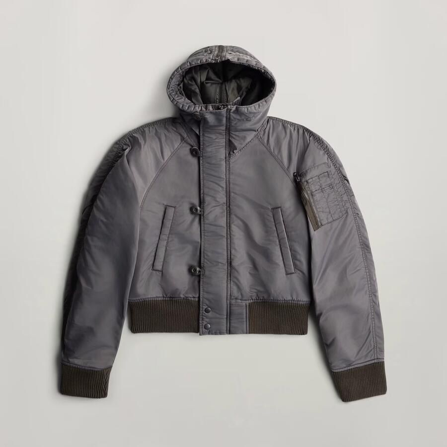 G-Star RAW Cropped NB2 Jack Grijs Dames - Foto 2
