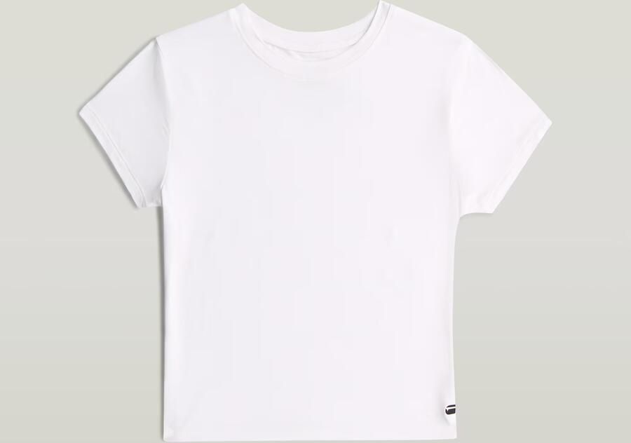 G-Star RAW T-shirt SERPENTINE 3 PACK BABY TEES met ronde hals figuuraccentuerend (set 3-delig) - Foto 7