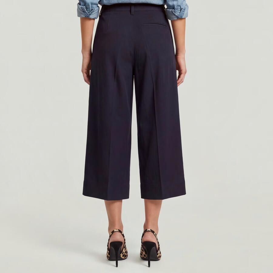 G-Star RAW Culotte Chino Donkerblauw Dames - Foto 3
