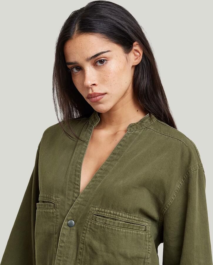G-Star RAW Culotte Jumpsuit Bruin Dames - Foto 3