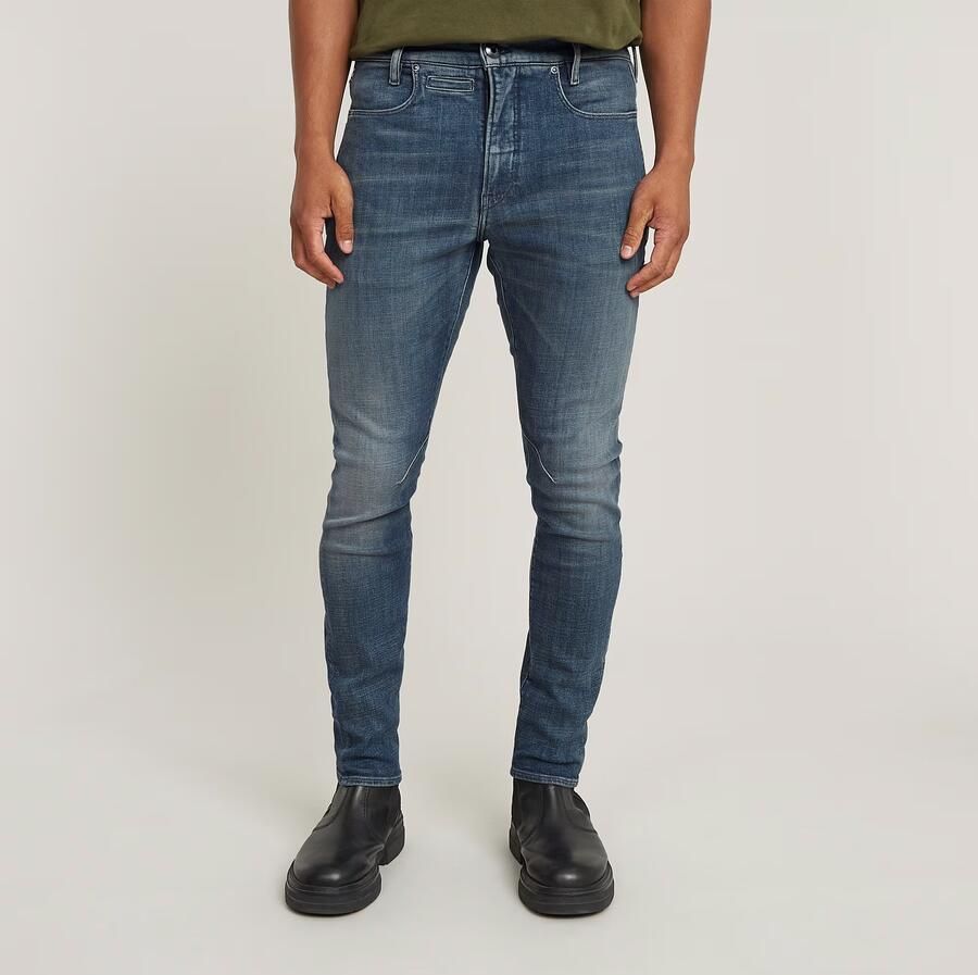 G-Star RAW D-Staq Slim Jeans Donkerblauw Heren - Foto 6