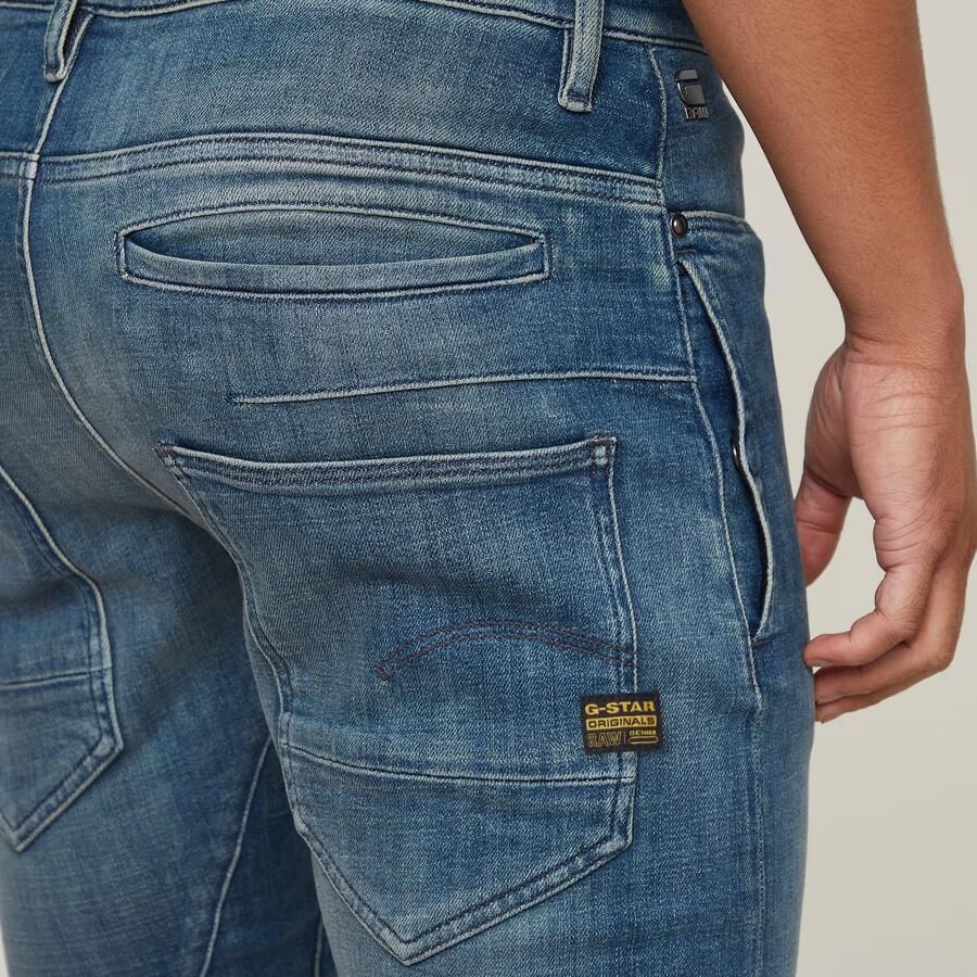 G-Star RAW D-Staq Slim Jeans Donkerblauw Heren - Foto 3