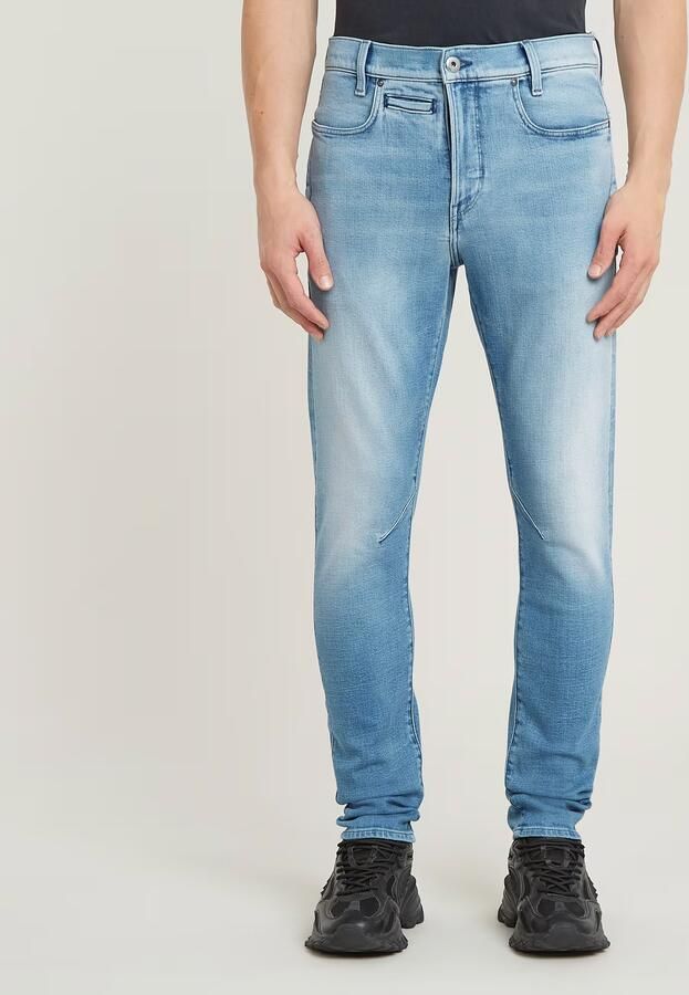 G-Star RAW D-Staq 3D Slim Jeans Lichtblauw Heren - Foto 7