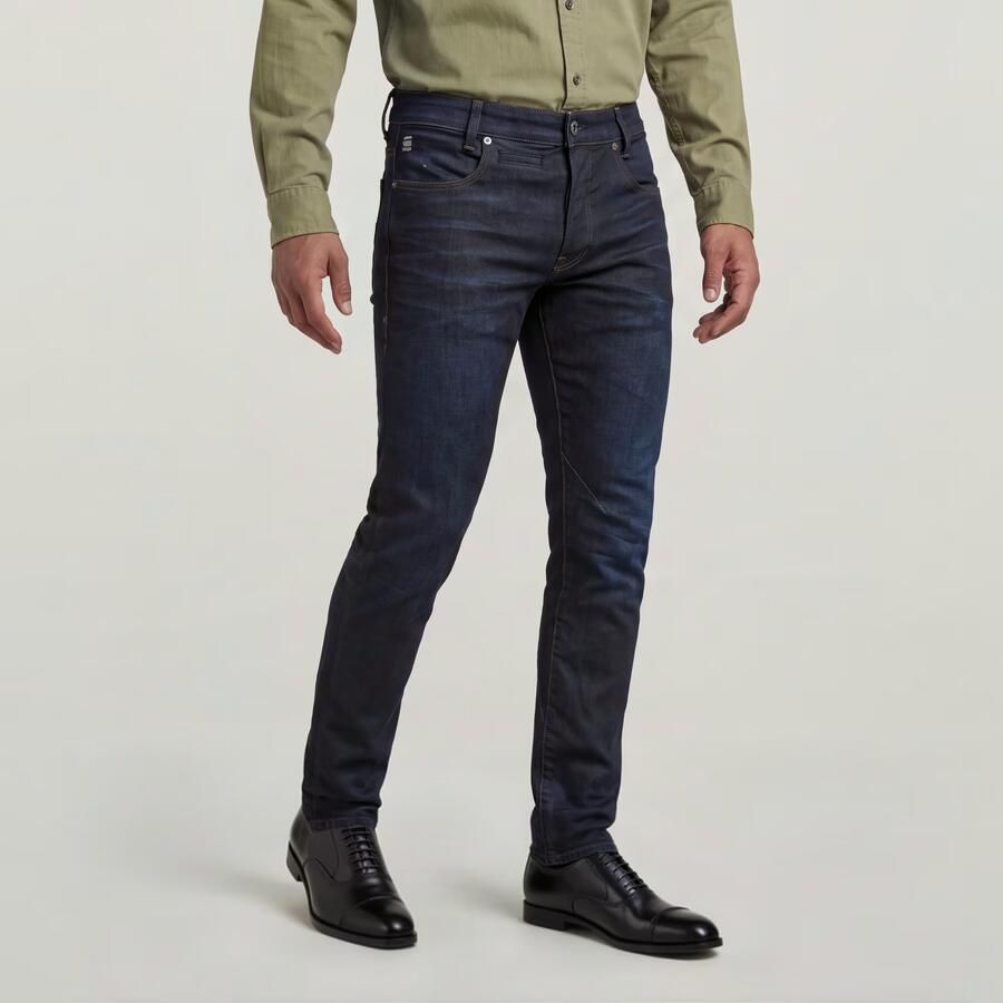G-Star RAW D-Staq 5-Pocket Slim Jeans Donkerblauw Heren - Foto 9