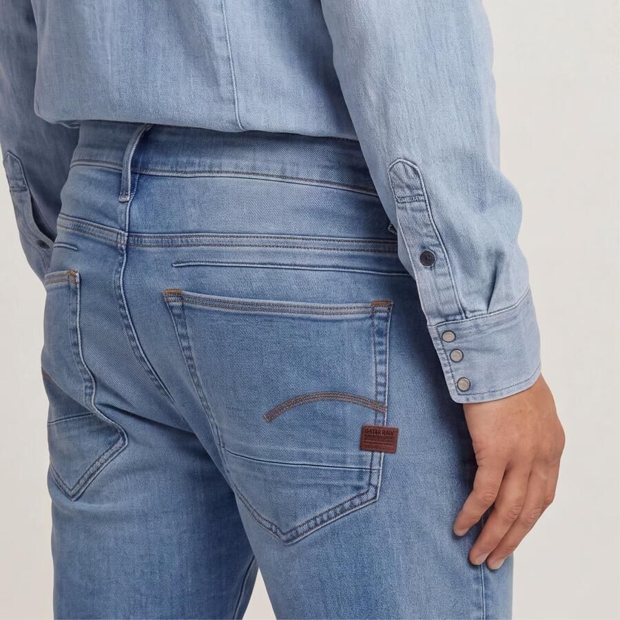 G-Star G Star RAW D staq slim fit jeans it indigo aged - Foto 7