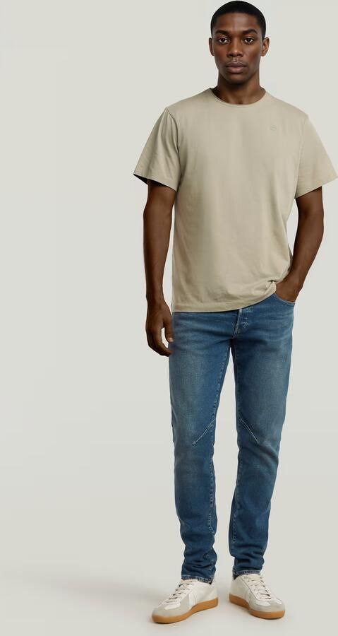 G-Star RAW D-Staq 5-Pocket Slim Jeans Midden blauw Heren - Foto 4