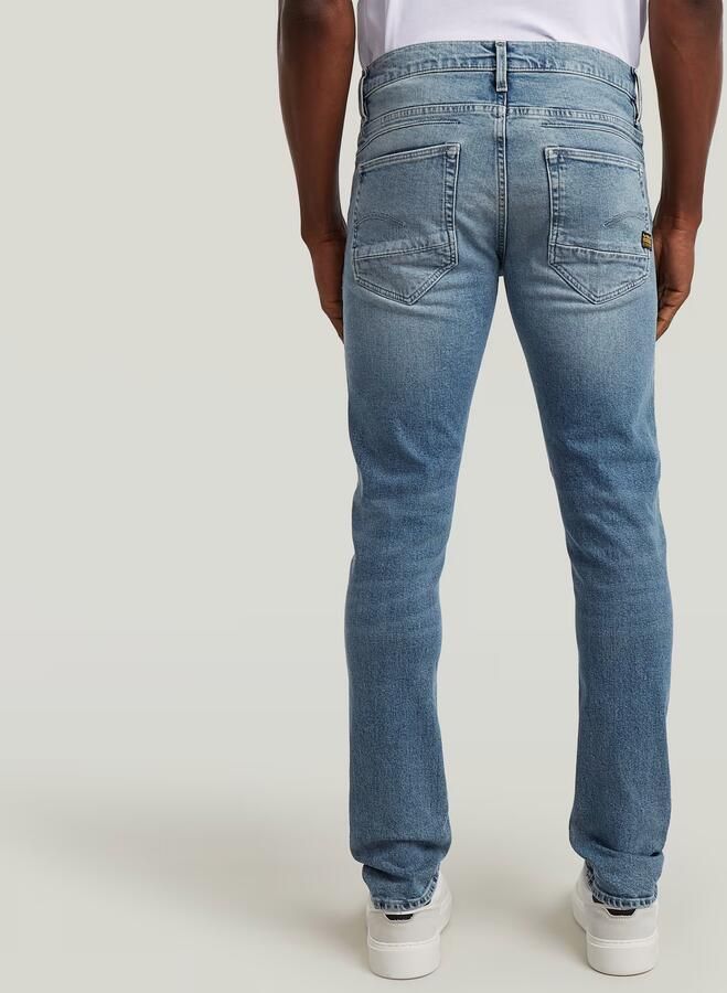 G-Star RAW D-Staq 5-Pocket Slim Jeans Midden blauw Heren - Foto 6
