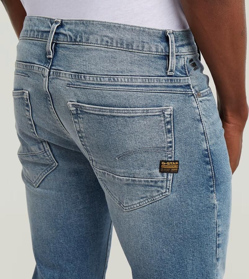 G-Star RAW D-Staq 5-Pocket Slim Jeans Midden blauw Heren - Foto 2