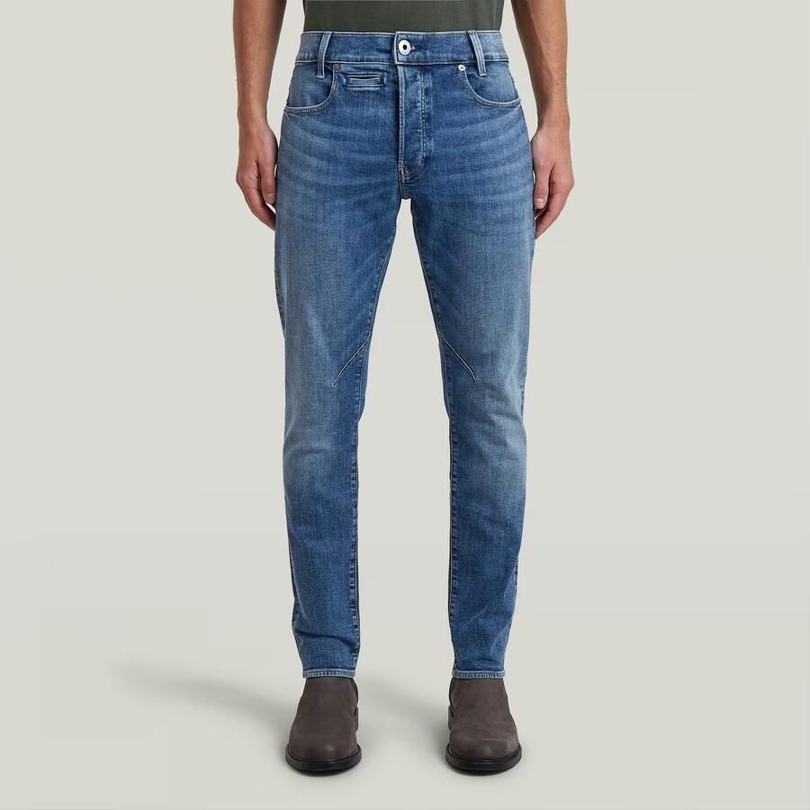 G-Star RAW D-STAQ 5-Pocket Slim Jeans Midden blauw Heren