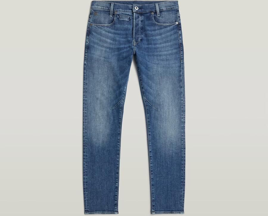 G-Star RAW D-STAQ 5-Pocket Slim Jeans Midden blauw Heren - Foto 6