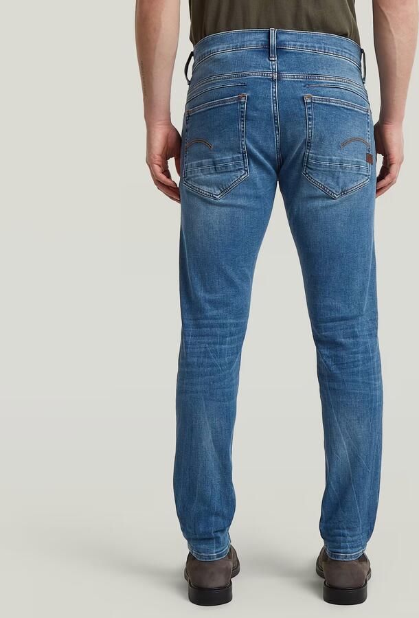 G-Star G Star RAW D Staq slim fit jeans medium indigo aged - Foto 17