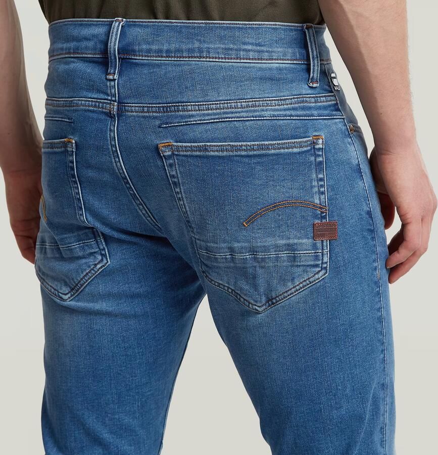 G-Star G Star RAW D Staq slim fit jeans medium indigo aged - Foto 9