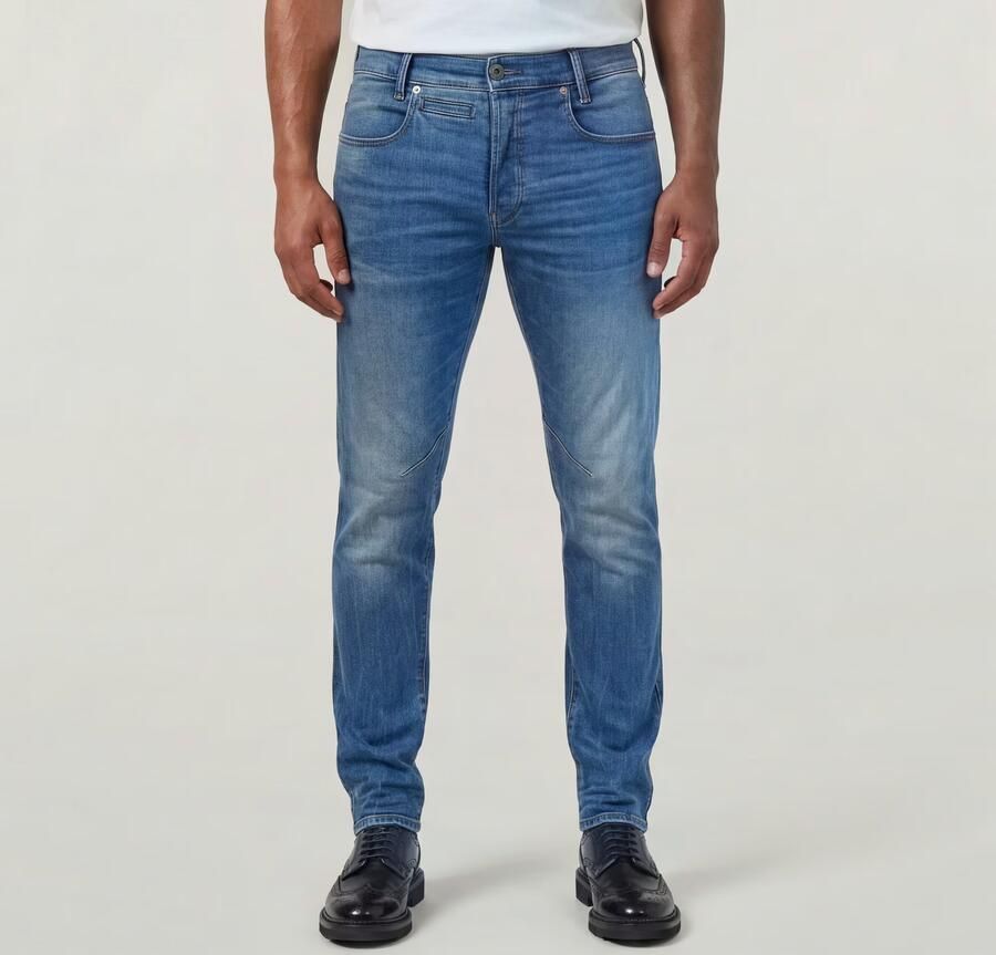 G-Star G Star RAW D Staq slim fit jeans medium indigo aged - Foto 12