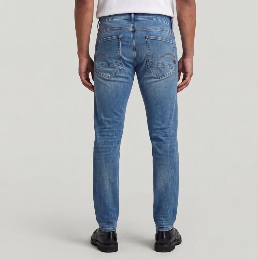 G-Star G Star RAW D Staq slim fit jeans medium indigo aged - Foto 9