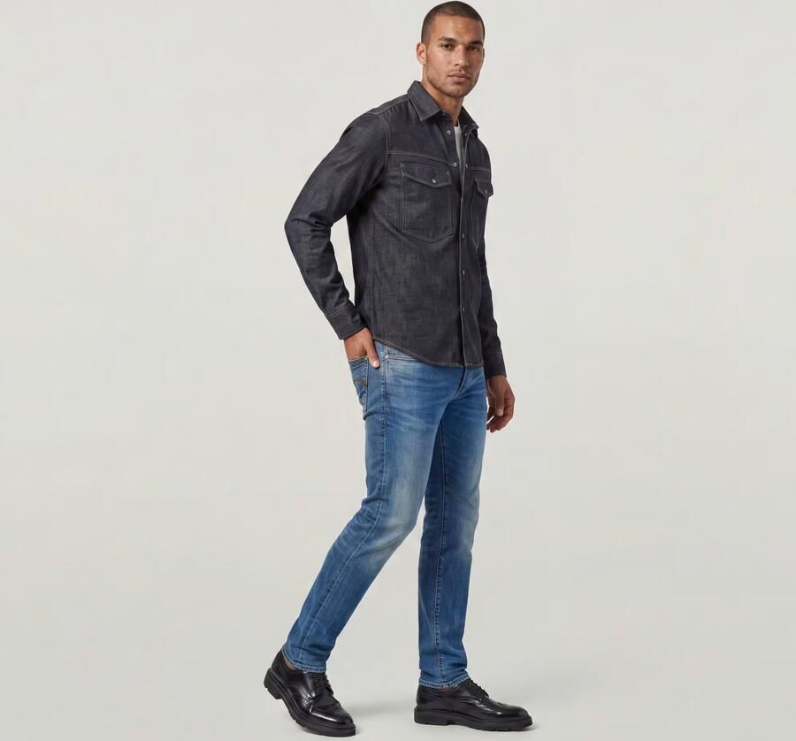 G-Star G Star RAW D Staq slim fit jeans medium indigo aged - Foto 13