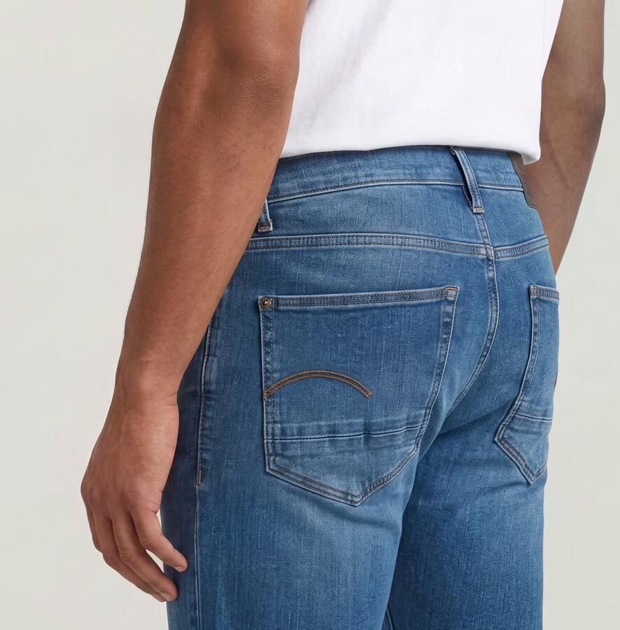 G-Star G Star RAW D Staq slim fit jeans medium indigo aged - Foto 10
