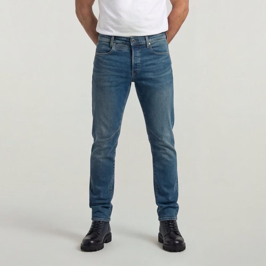 G-Star RAW D-Staq 5-Pocket Slim Jeans Midden blauw Heren - Foto 3