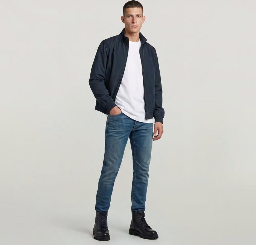 G-Star RAW D-Staq 5-Pocket Slim Jeans Midden blauw Heren - Foto 5