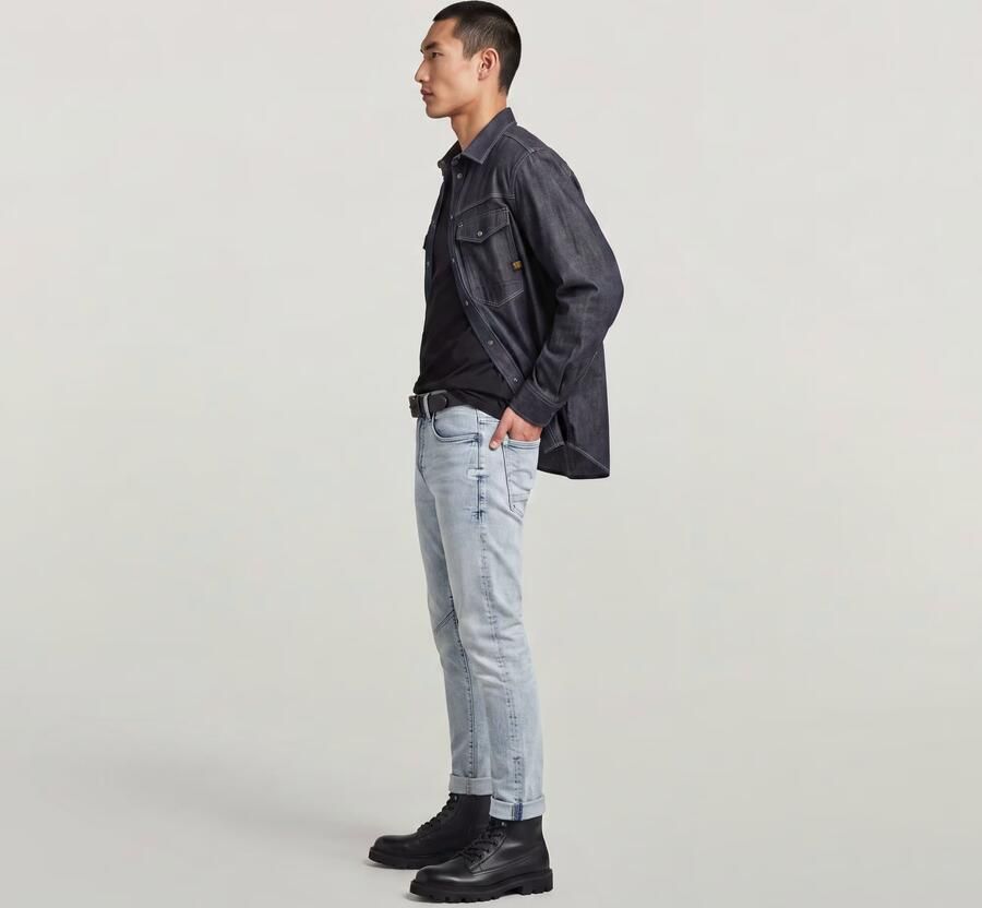 G-Star RAW D-Staq Slim jeans Lichtblauw Heren - Foto 6