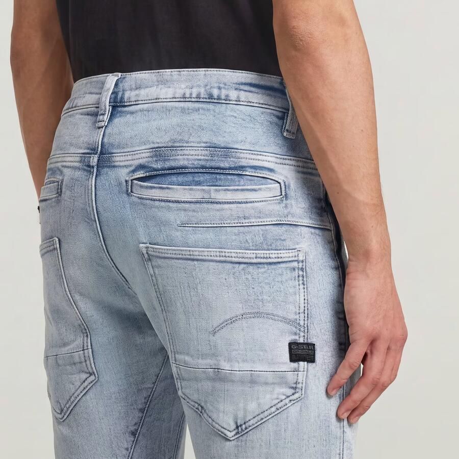 G-Star RAW D-Staq Slim jeans Lichtblauw Heren - Foto 4