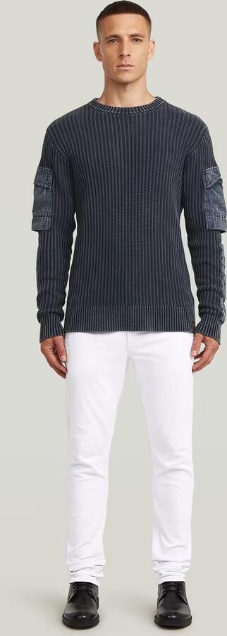G-Star RAW D-Staq Slim Jeans Wit Heren - Foto 7