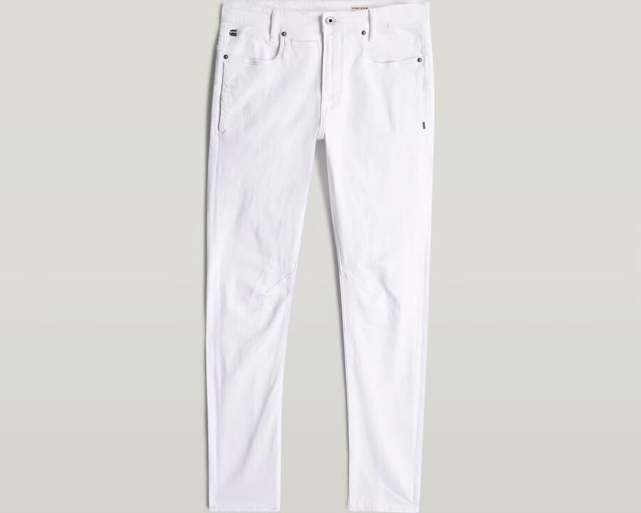 G-Star RAW D-Staq Slim Jeans Wit Heren - Foto 4