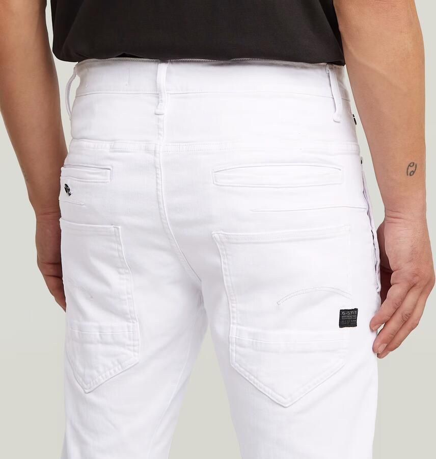 G-Star RAW D-Staq Slim Jeans Wit Heren - Foto 3