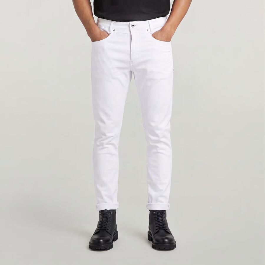G-Star RAW D-Staq Slim Jeans Wit Heren - Foto 4