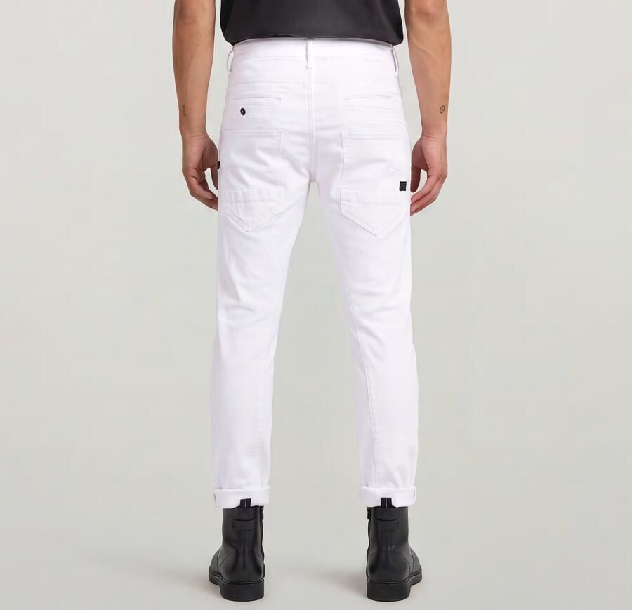 G-Star RAW D-Staq Slim Jeans Wit Heren - Foto 6