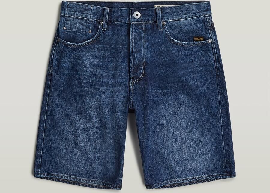 G-Star RAW Dakota Clean Edge Short Donkerblauw Heren - Foto 4