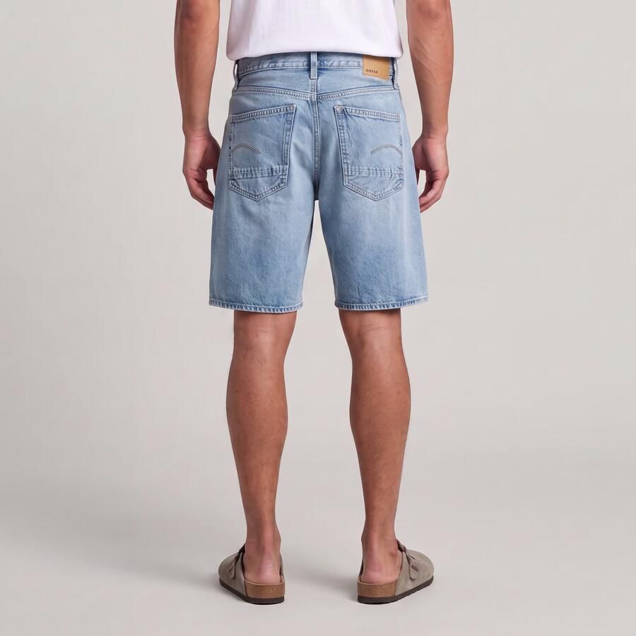 G-STAR Dakota regular fit denim short sun faded cloudburst - Foto 8