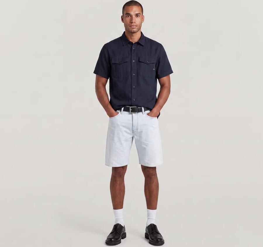 G-Star RAW Dakota Clean Edge Short Lichtblauw Heren - Foto 6