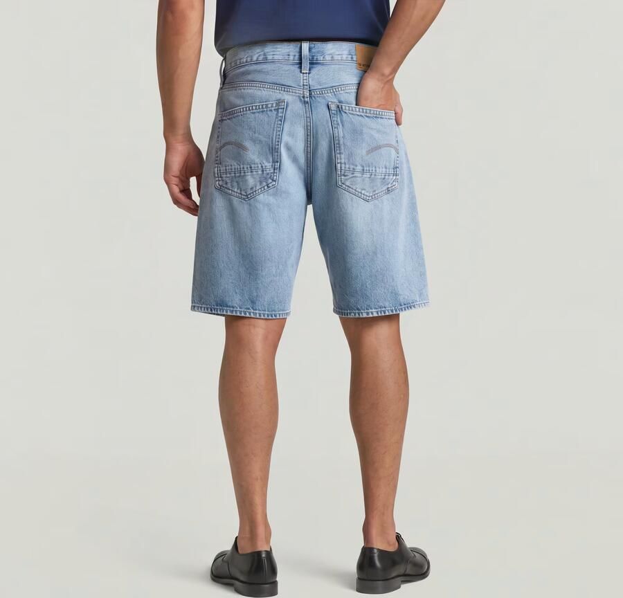 G-STAR Dakota regular fit denim short sun faded cloudburst - Foto 7