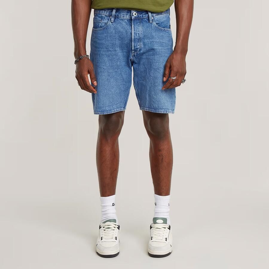 G-Star RAW Dakota Clean Edge Short Midden blauw Heren - Foto 7
