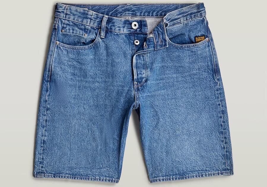 G-Star RAW Dakota Clean Edge Short Midden blauw Heren - Foto 6