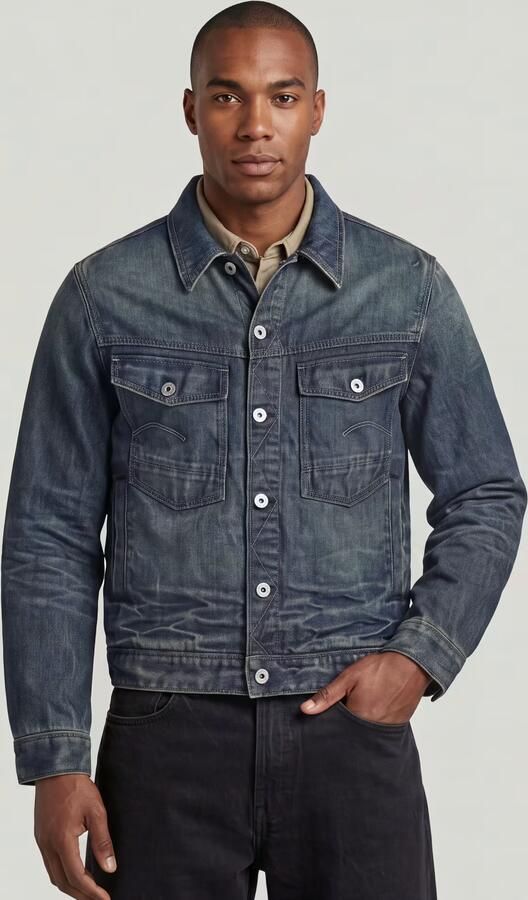 G-Star RAW Dakota Jack Donkerblauw Heren