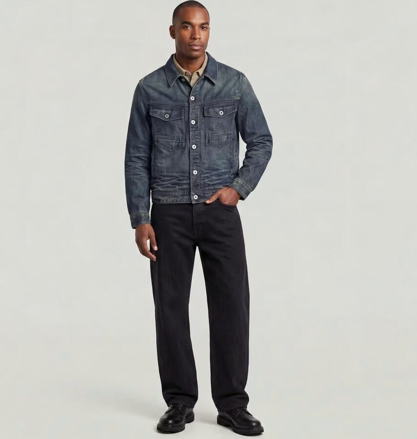 G-Star RAW Dakota Jack Donkerblauw Heren - Foto 4