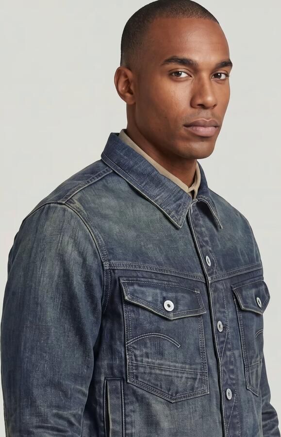 G-Star RAW Dakota Jack Donkerblauw Heren - Foto 6