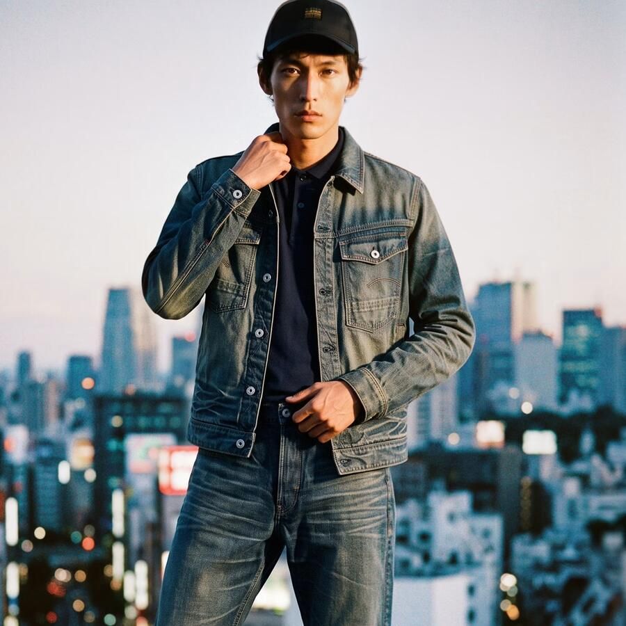 G-Star RAW Dakota Jack Donkerblauw Heren - Foto 3