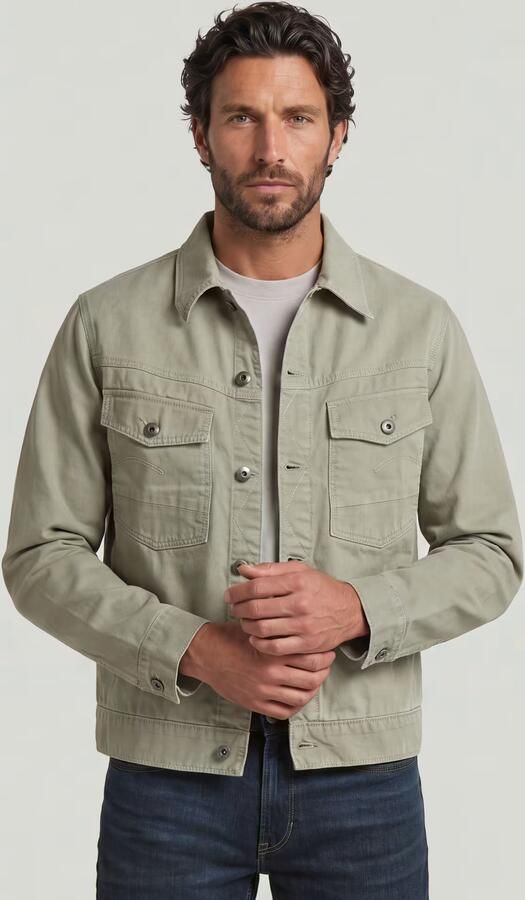 G-Star RAW Dakota Jack Groen Heren - Foto 5