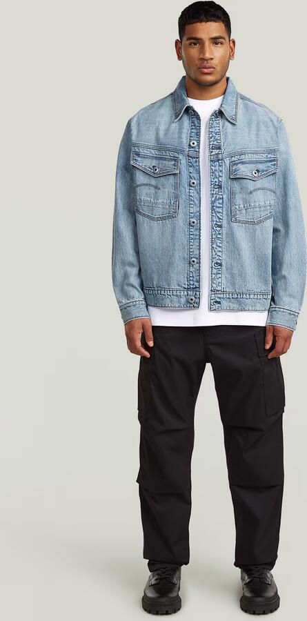 G-Star Raw Jeansjack met knoopsluiting en borstzakken Model 'Dakota' - Foto 8