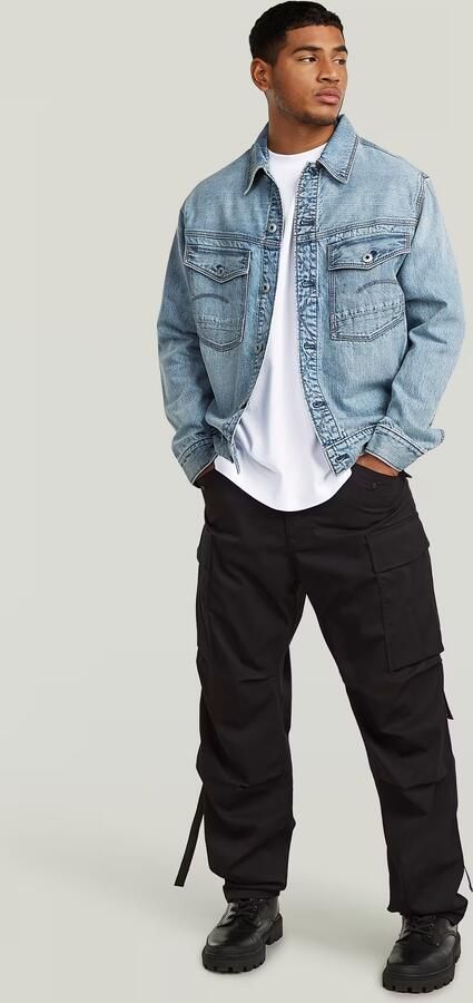 G-Star Raw Jeansjack met knoopsluiting en borstzakken Model 'Dakota' - Foto 9